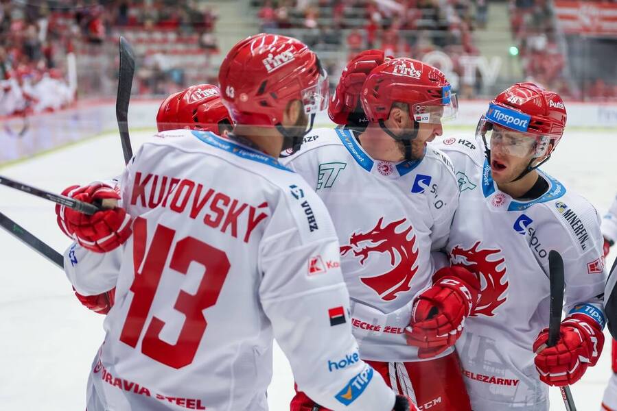 Třinec ve středu vyhrál poprvé v letošní sezoně Tipsport Extraligy