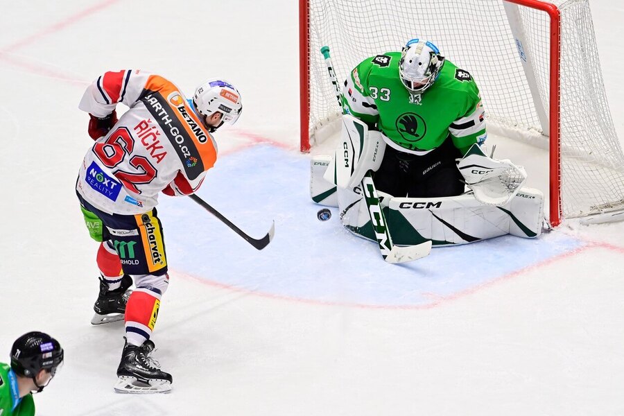 Robert Říčka v 10. kole dvěma góly nasměroval Pardubice k vítězství nad Mladou Boleslaví, dnes sledujte živě 11. kolo hokejové extraligy 2023-24