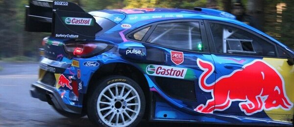 Tovární tým Ford testuje na českých tratích před 1. Central European Rally 2023