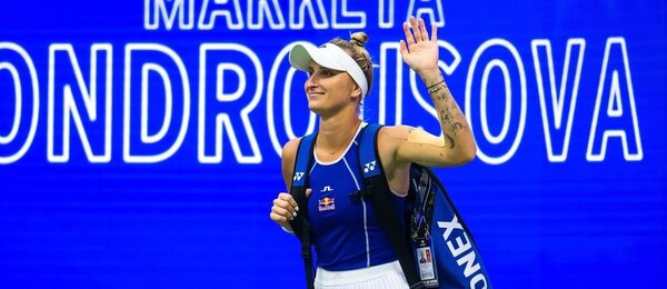 Tenis, WTA, Markéta Vondroušová během grandslamu US Open, New York