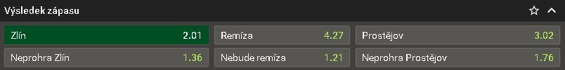 TIP: Zlín vyhraje v základní hrací době