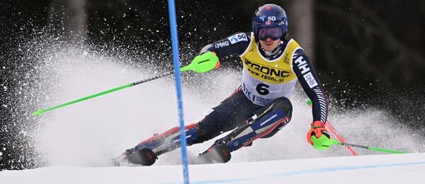 Alpské lyžování, FIS Světový pohár, Henrik Kristoffersen při závodu ve slalomu