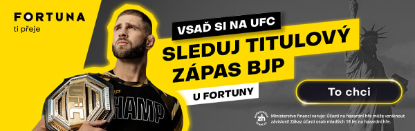 Sledujte zápas Jiřího Procházky na UFC 295 živě v online livestreamu na Fortuna TV.