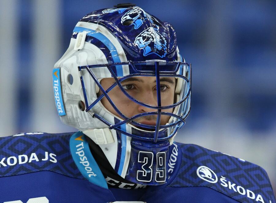 Plzeňský brankář Dominik Pavlát minulý týden vychytal svou první reprezentační nulu