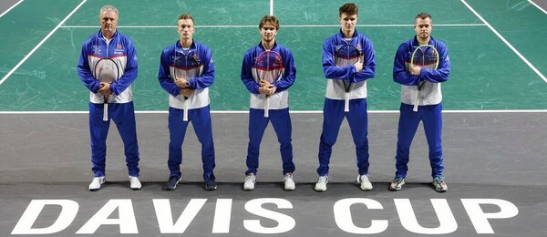 Tenis, Davis Cup, česká reprezentace v Málaze před čtvrtfinále Davisova poháru 2023