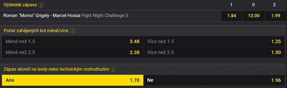 Tip na box Momo vs. Marcel Hossa, FNC 5 (2. 12. 2023). Vsaďte si na svého favorita u Fortuny.