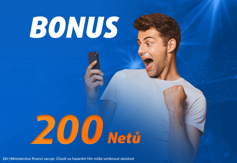 Tipsport: Získejte prosincový obratový bonus 200 Netů