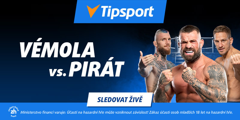 Sledujte MMA zápas Vémola vs. Krištofič 29. 12. 2023 živě v online livestreamu na TV Tipsport a vsaďte si na svého favorita.