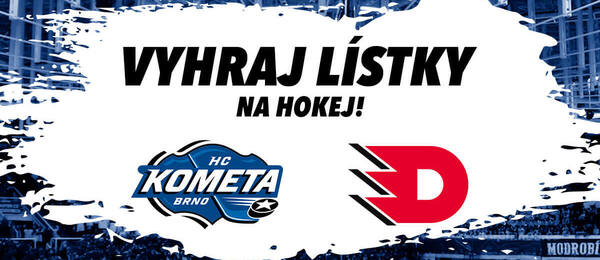 Vyhrajte lístky na HC Kometa Brno vs. HC Dynamo Pardubice