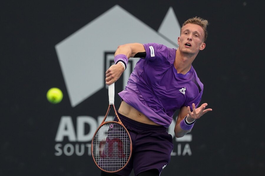 Tenis, ATP Tour, Austrálie, ATP 250 Adelaide International 2024 - Jiří Lehečka v Adelaide postoupil do finále