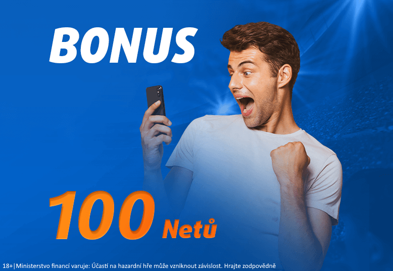 Tipsport: Získejte lednový obratový bonus 100 Netů