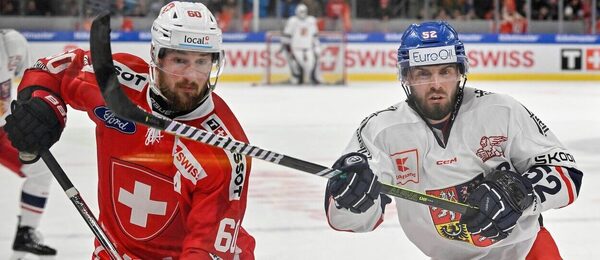 V letošní sezóně Euro Hockey Tour sehrálo Česko se Švýcarskem dvě velmi vyrovnaná utkání. Jak to dopadne dnes?