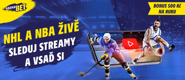 Sledujte streamy z NHL živě na Sazkabet