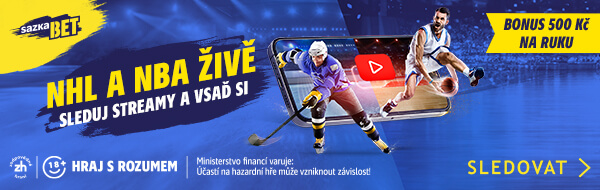 NHL a NBA živě online na Sazkabet TV