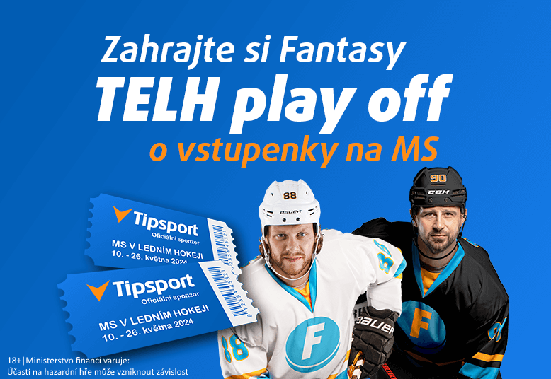 Tipsport Fantasy hokej extraliga play off: Vyhrajte Nety a vstupenky na MS v hokeji 2024
