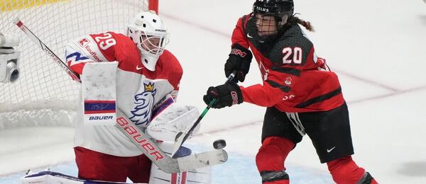 Sledujte semifinále Česko vs. Kanada na MS v hokeji žen 2024 živě