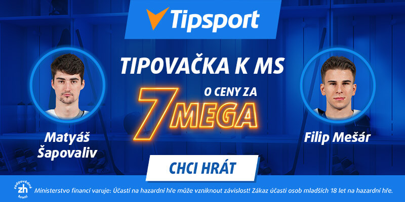 Tipsport: Tipovačka k MS v hokeji o 7 milionů Netů zdarma