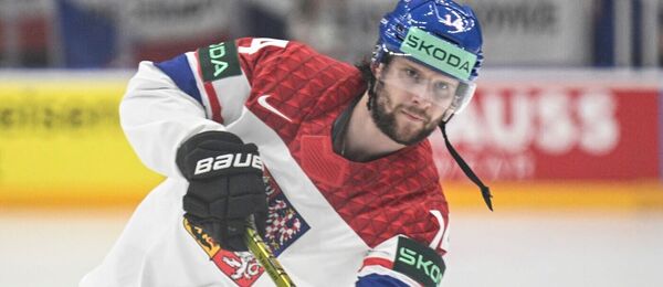 Pavel Zacha si poprvé v kariéře zahraje čtvrtfinále MS v hokeji