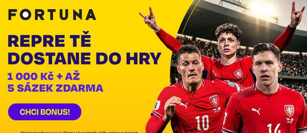 Fortuna nabízí freebet až 1 000 Kč