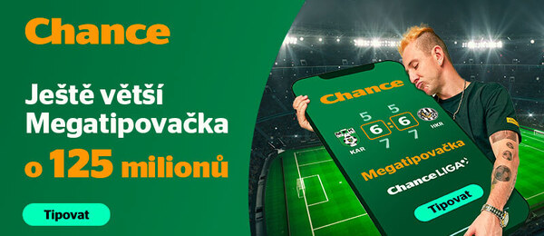 Chance Liga: Megatipovačka je zpět, letos se rozdá dokonce až 125 milionů goldenů