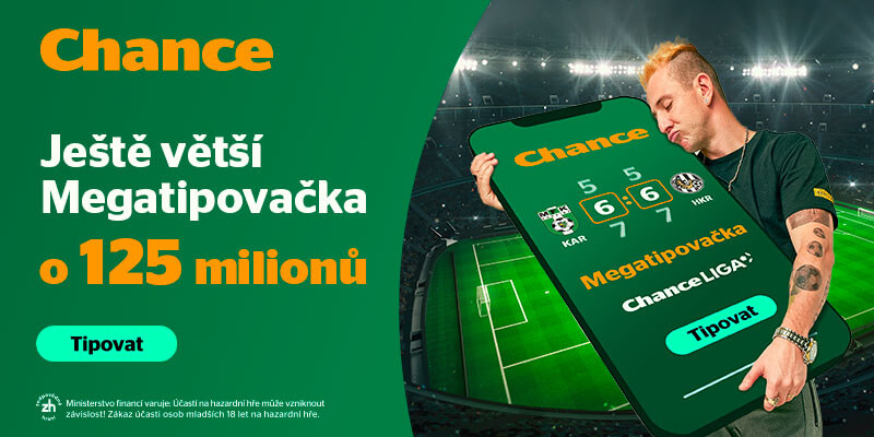 Chance Liga: Megatipovačka je zpět, letos se rozdá dokonce až 125 milionů goldenů