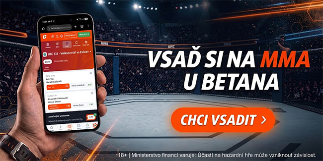 Vsaď si na MMA zápasy u Betana Vsaď si na MMA zápasy u Betana