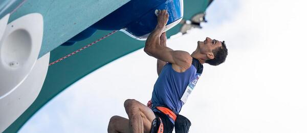 Sportovní lezení, OH 2024 Paříž, Adam Ondra v semifinále lezení na obtížnost, dnes na LOH 2024 absolvuje finále