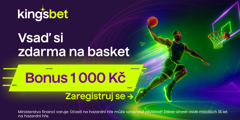 Vsaďte si u Kingsbetu s bonusem na basketbal
