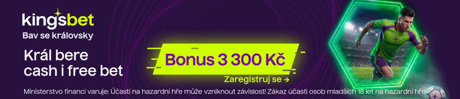 Vyzvedni si odměnu za registraci u&nbsp;Kingsbet
