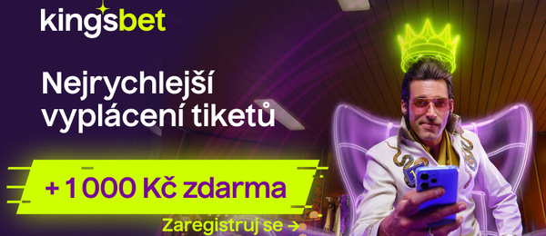 Bonus u Kingsbetu za první vklad až 1 000 Kč