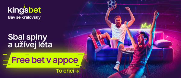 Bonusový free bet od Kingsbetu v červnu 2025