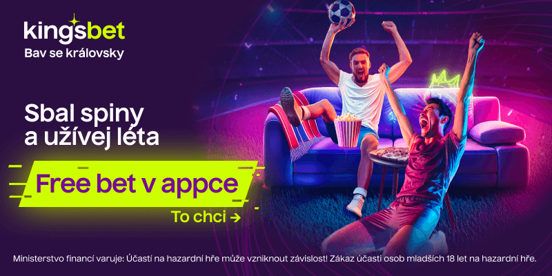 Bonusový free bet od Kingsbetu v červnu 2025