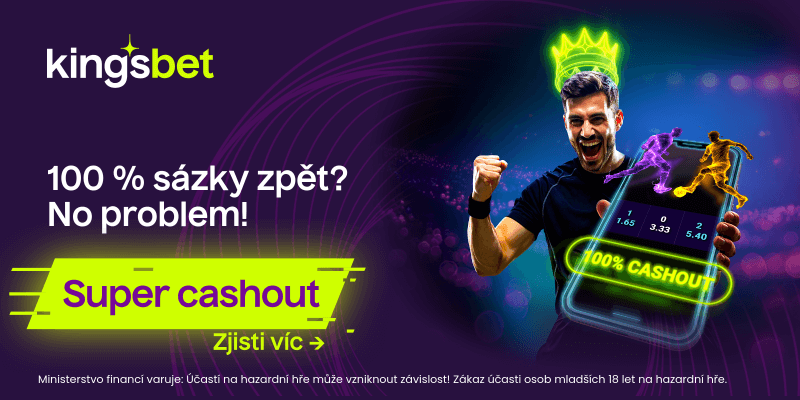 Cashout celého tiketu? Žádný problém díky super funkci u Kingsbetu!