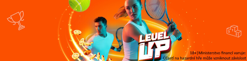 Tenisový Level UP maraton u SYNOT TIPu: Bavte se u sázek na tenis
