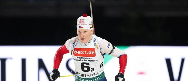 Biatlon, Luděk Abrahám během exhibice talentů v německém Schalke