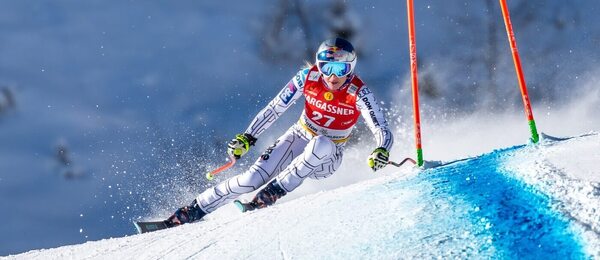 Alpské lyžování, FIS Světový pohár St Anton, Ester Ledecká během sjezdu