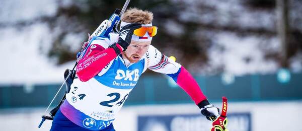 Český biatlonista Vítězslav Hornig na závodu SP v Ruhpoldingu, Hornig a další Češi dnes jedou stíhací závod na SP Antholz - Anterselva 2025