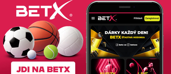 BetX promo kód zní CASINOARENACZ