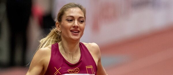 Atletika, česká běžkyně Nikoleta Jíchová během halového MČR v Ostravě