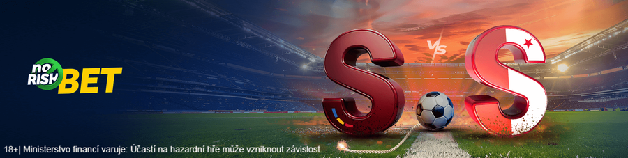 MerkurXtip No Risk Bet na zápas Sparty proti Slavii