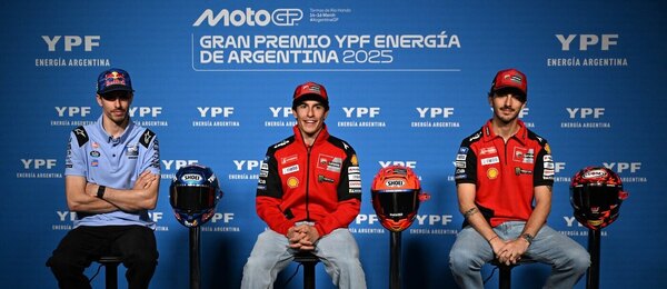 Tisková konference před startem závodů MotoGP v Argentině