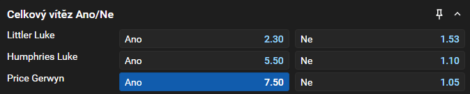 Premier League Darts 2025 - 14. turnaj v Leeds