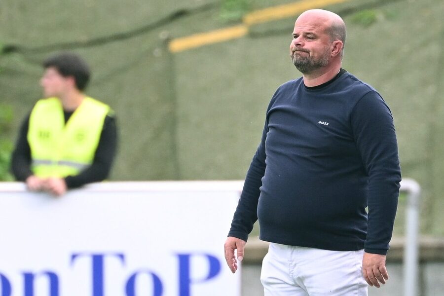 Roman Nádvorník, trenér SFC Opava, Opava - Zlín 0:1