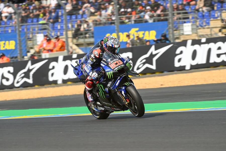 Motorsport, MotoGP, Fabio Quartararo během Velké ceny Francie, Le Mans