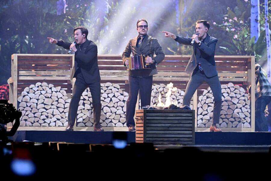 Eurovize 2025, švédská skupina KAJ, Eurovision Song Contest, Basilej, Švýcarsko