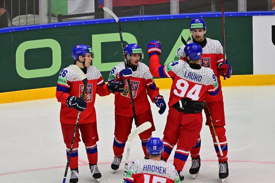 Česko dnes odehraje další zápas na MS v hokeji 2025, může už pojistit postup do čtvrtfinále