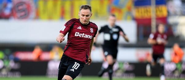 Jan Kuchta během finále MOL Cupu v Olomouci