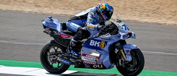 Motorsport, MotoGP, Ai Ogura během tréninku na VC Anglie, Silverstone