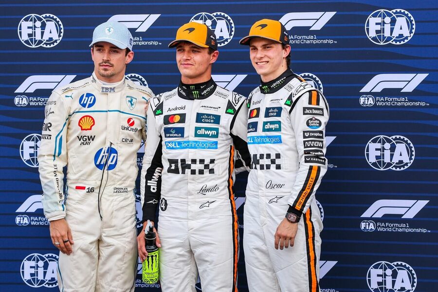 Kvalifikaci na VC Monaka vyhrál Lando Norris před Charlesem Leclercem a Oscarem Piastrim