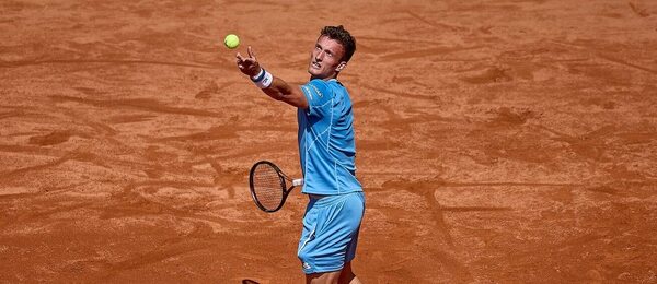 Tenis, ATP, Jiří Lehečka na turnaji v Hamburku, Německo